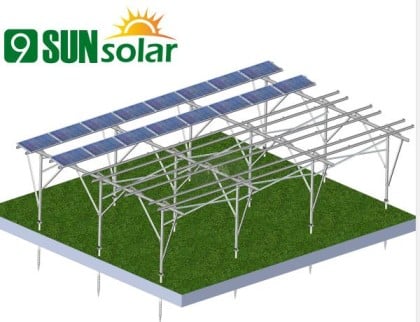 Solar Farm Mounting System1